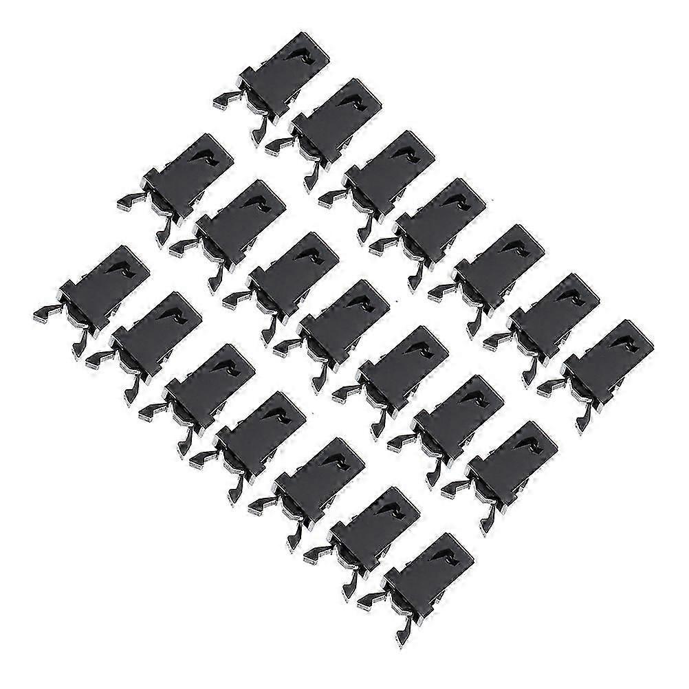 Push Button Latch Black Plastic for Trash Can Replacement 24Pcs Set