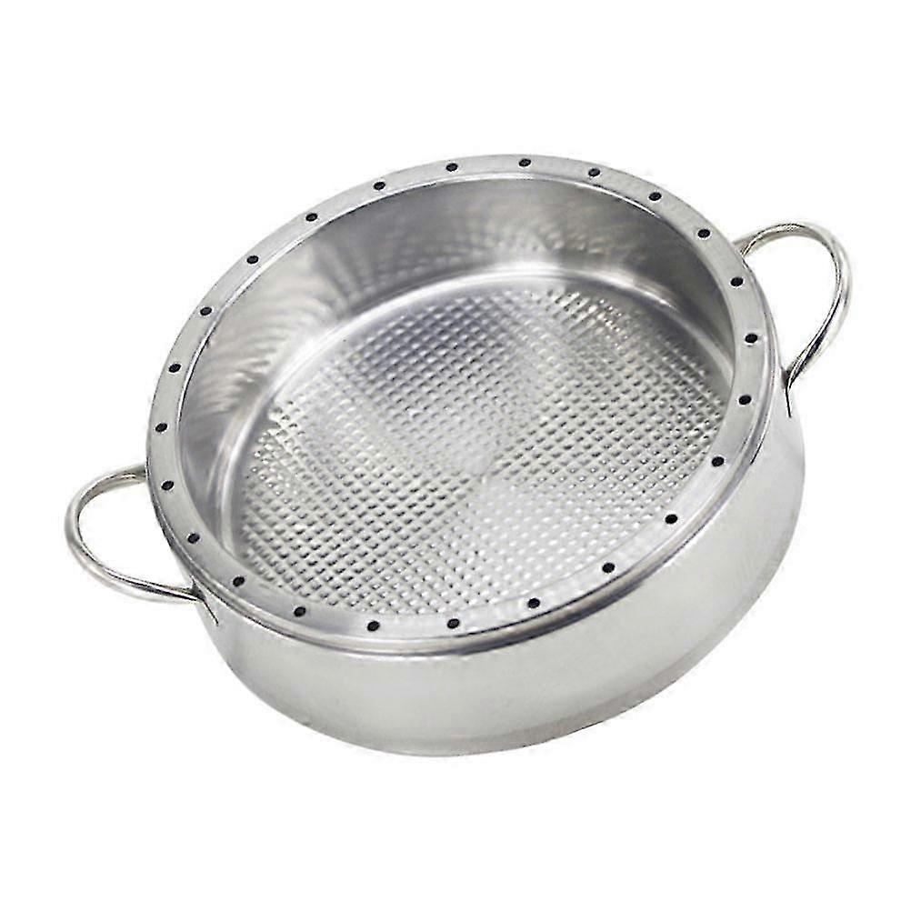 Kitchen Steaming Rack | Multi-Functional Home Steamer | Silver 26x26cm | 1 Piece