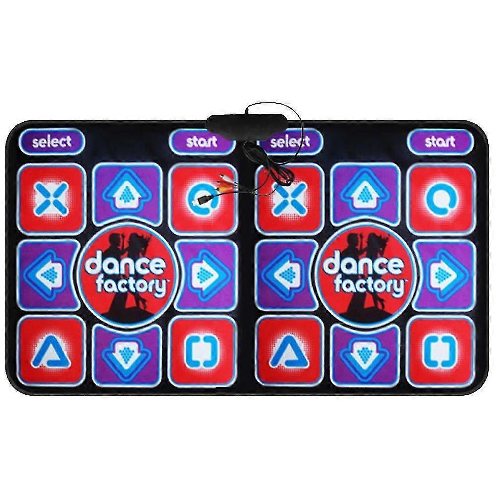 Double User Dancing Wired Mat Dance Mat Game With 2 Remote Control