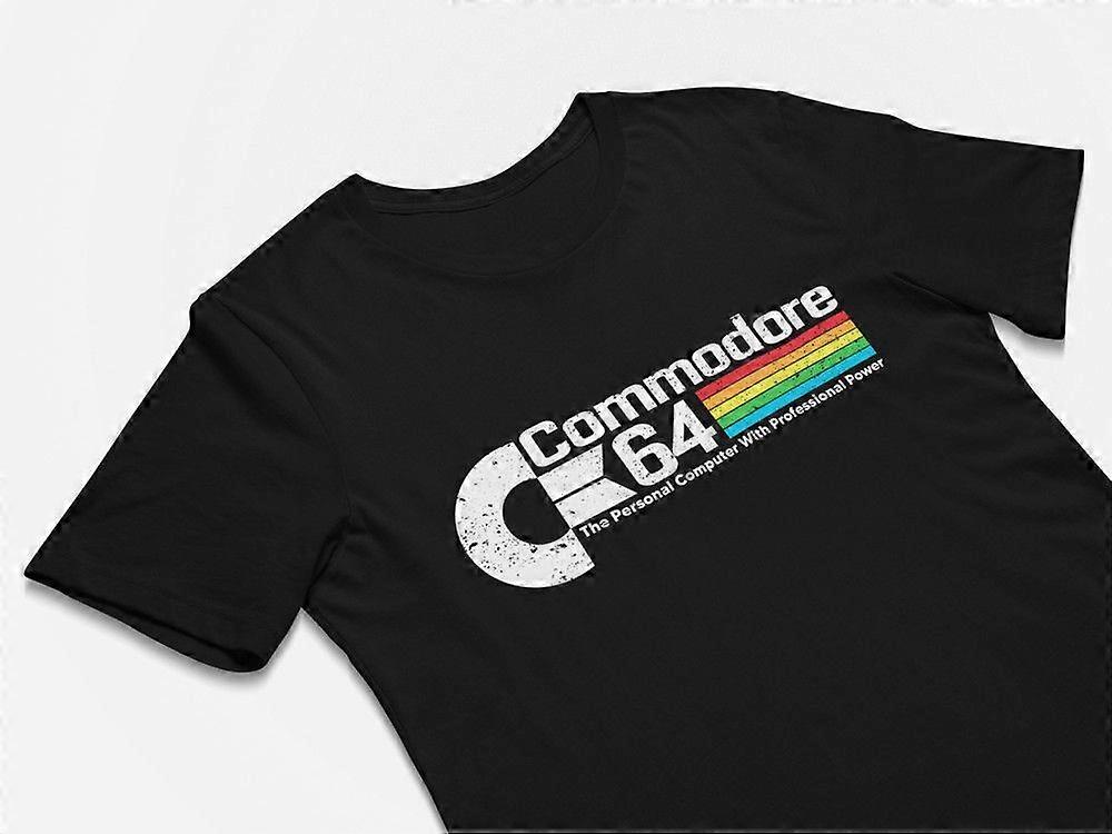 Commodore 64 Classic Computer Maker Logo T-Shirt style0491