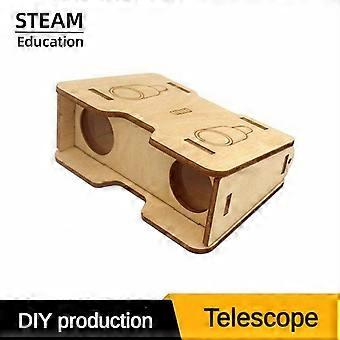 Homemade Telescope, Student Technology Making, Educational Science Experiment Model, DIY Material Package