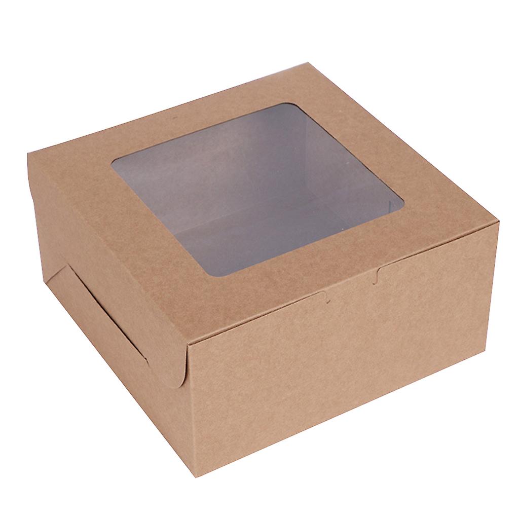 Practical Bakery Boxes For Cake Cookie Desserts Breads Donuts Mini Pie Household