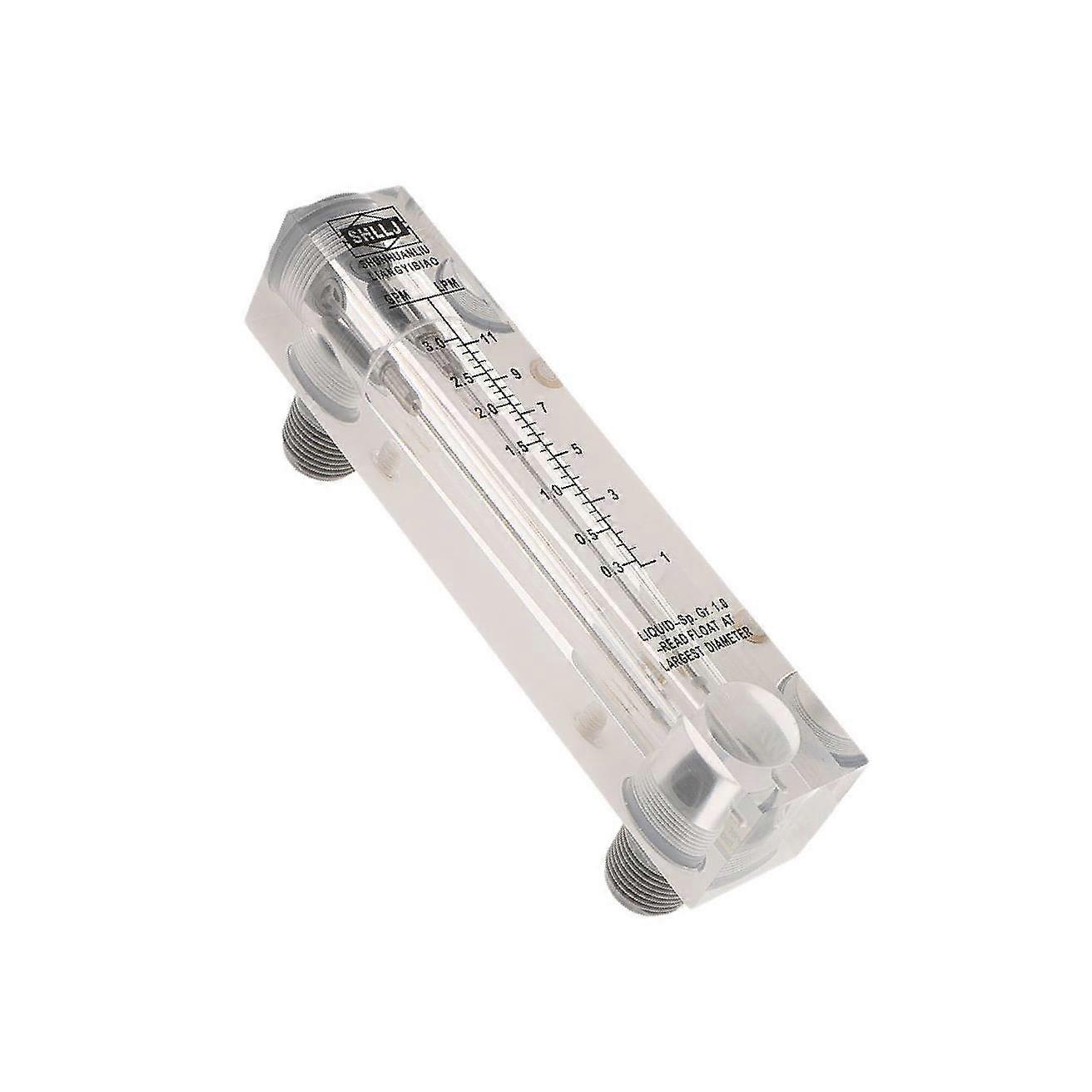 Durable LZM-15 Panel Mount Type Acrylic Flowmeter Efficient Water Flow Meter