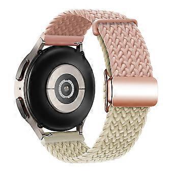 22mm Universal Smartwatch Strap Magnetic Buckle Replacement Woven Wrist Band