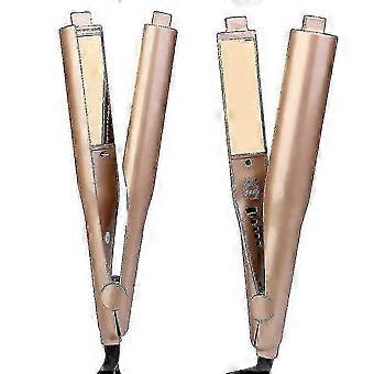 2-in-1 Hair Straightener Flat Iron Curler for All Hairstyles 15s Fast Heating