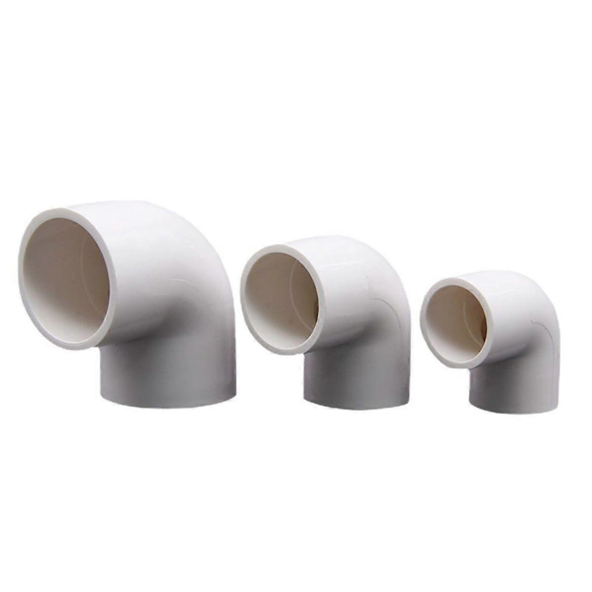 PVC 90-Degree Right Angle Elbow Fitting