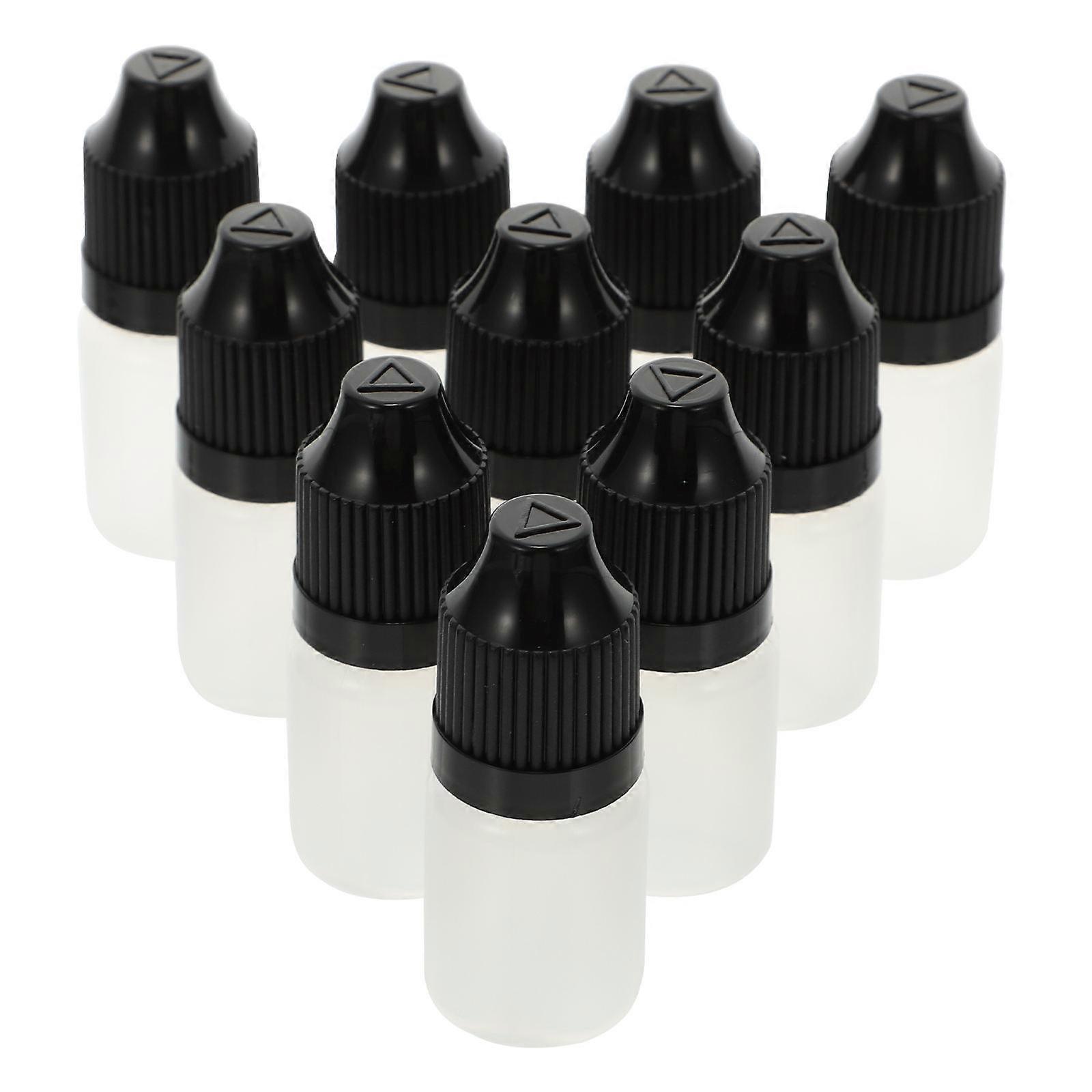 20pcs 5ml Eye Liquid Empty Dropper Bottles Plastic Squeezable Dropper Bottles
