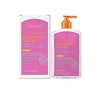 Clear Self Tan Gel, Tanned Intensifying Gel - Best Transfer-Resistant, Quick, Self Tanning Gel, Vegan, Cruelty Free Self Tanner