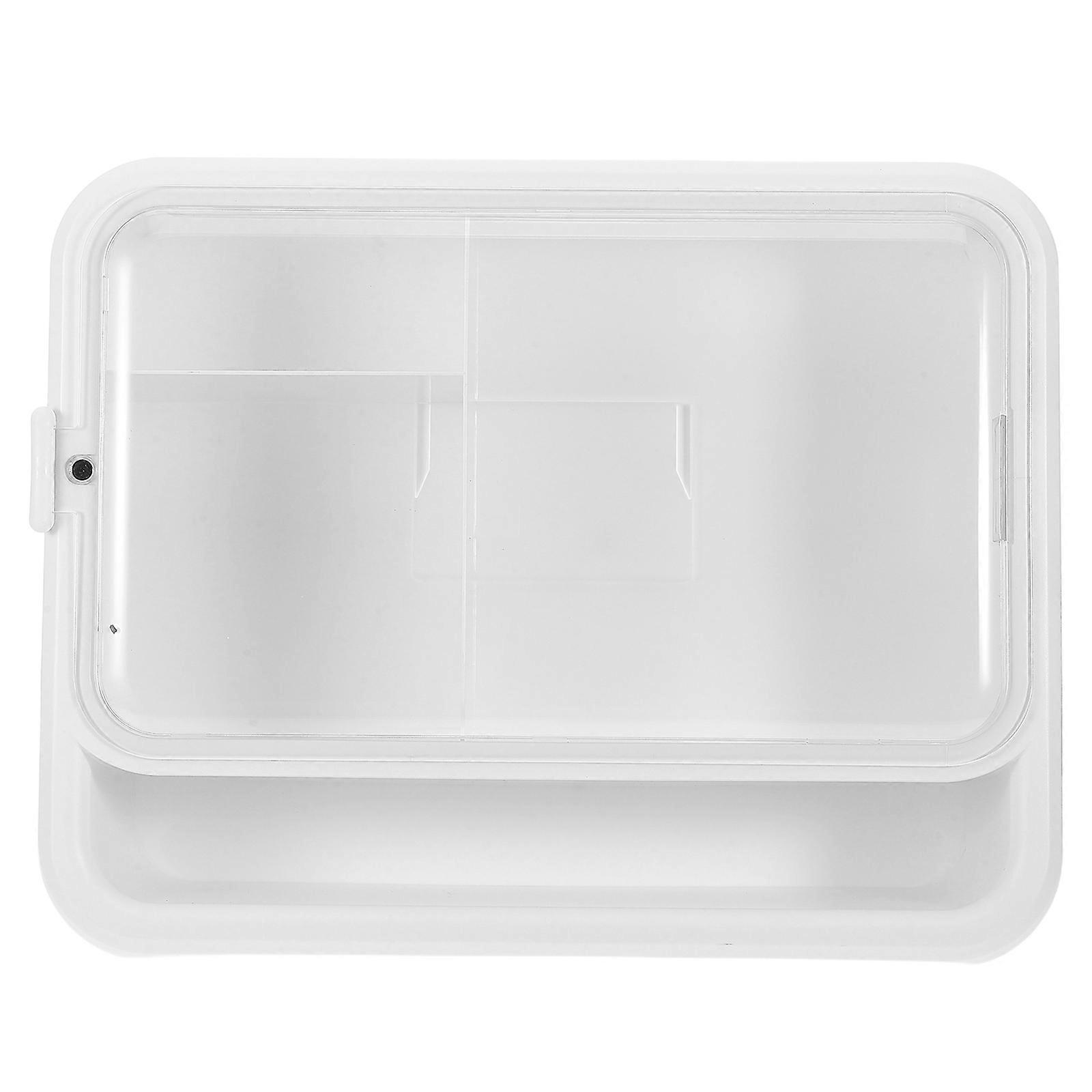Bath Storage Shelf Wall Mounted for Bathroom Use with Multi Layer Design