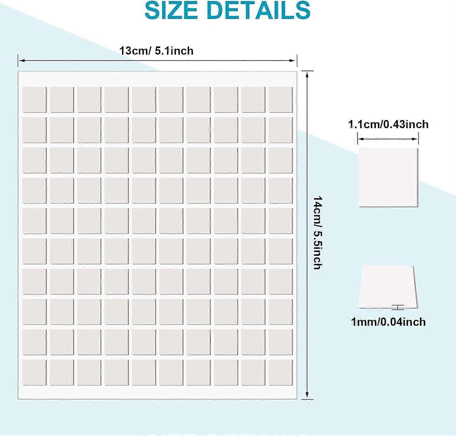 500 Pieces Adhesive Poster Putty - Removable Mounting Putty