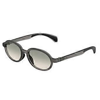 Moncler ME8006 CAPRICE 50072C Full Rim Transparent Matte Grey Unisex Oval Sunglasses UV1 Original