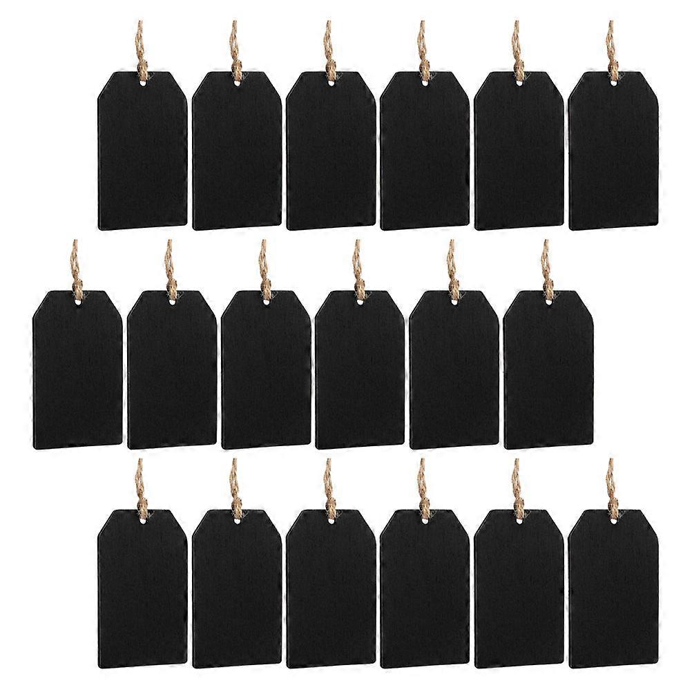 Wooden Chalkboard Tags for Decoration 32Pcs Wedding Multi-Function Labels