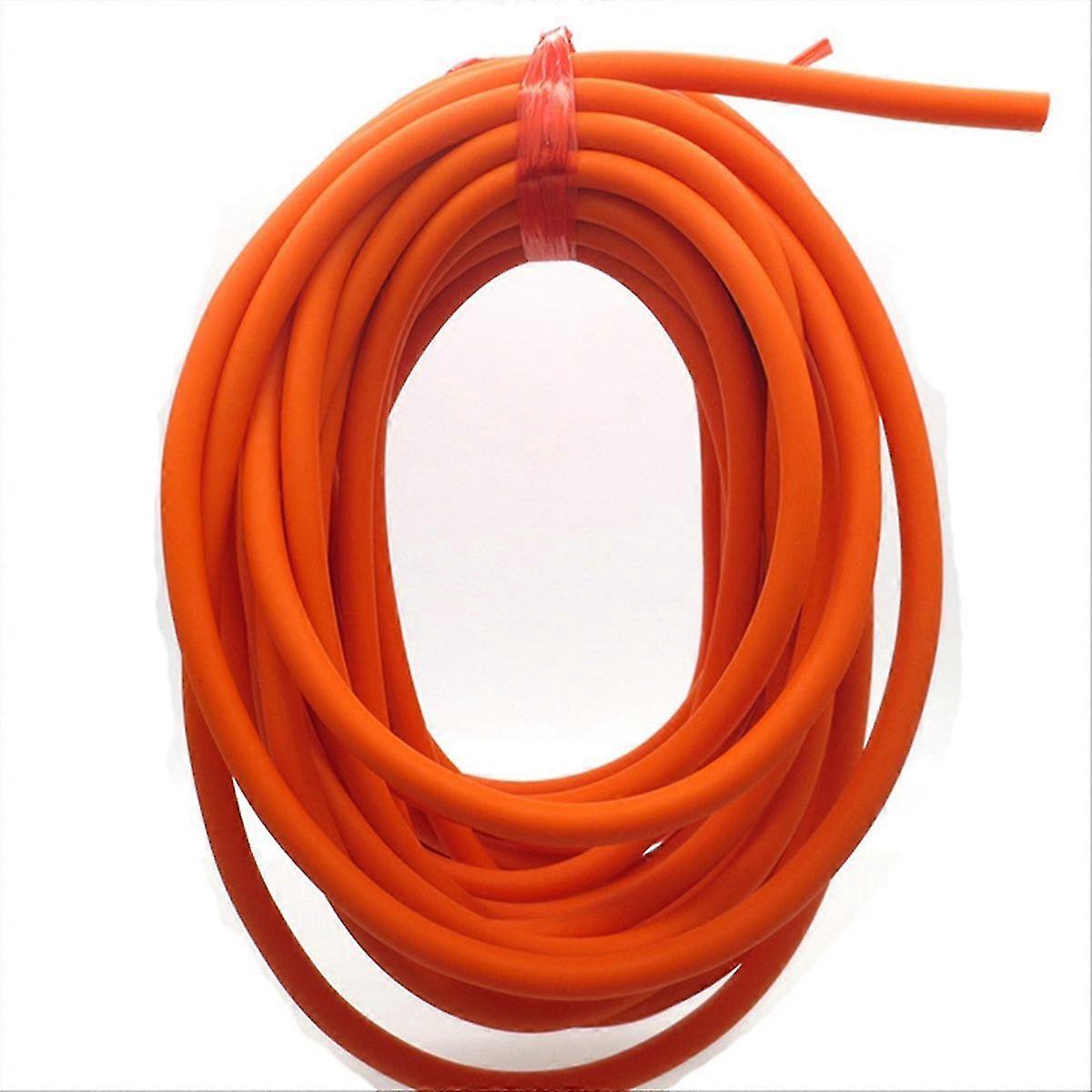 10m Orange Latex Elastic Rope
