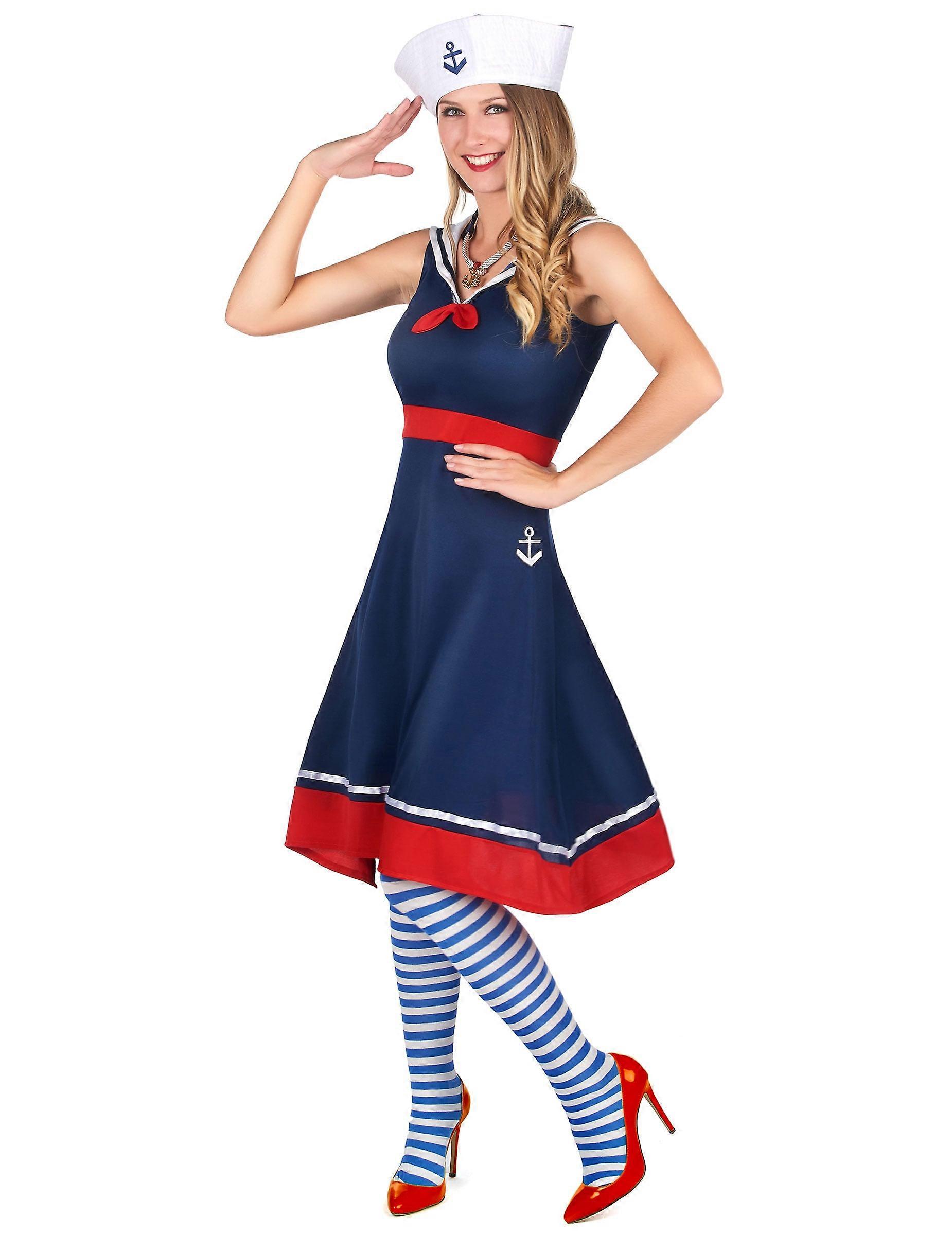 Women's retro sailor costume