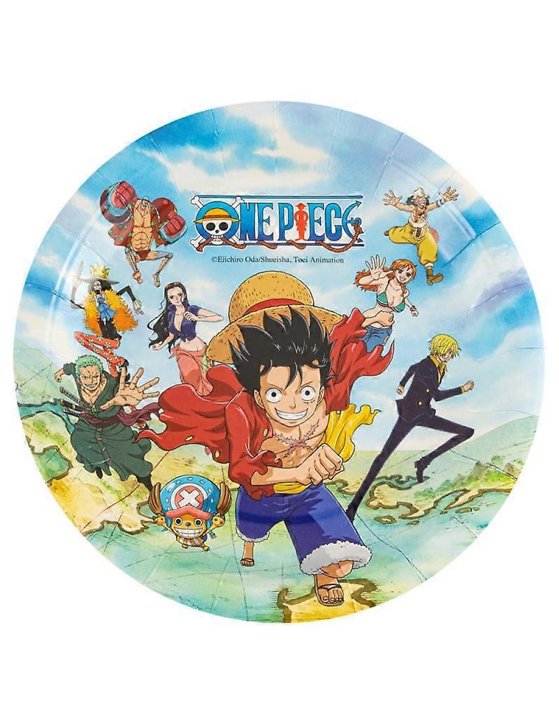 Parti med 8 dele 23 cm i karton One Piece