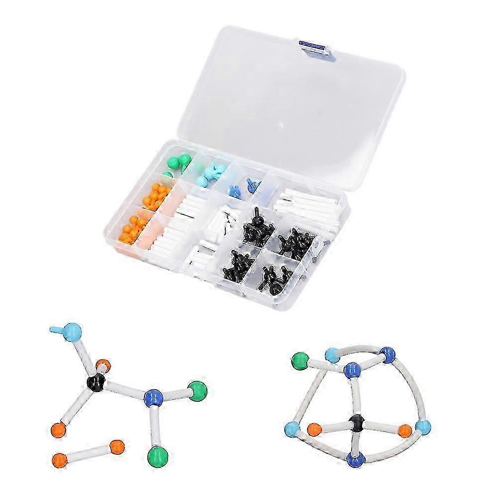 96PCS Chemistry Molecular Model Kit 3D Educational Micro Molecular Structures Model