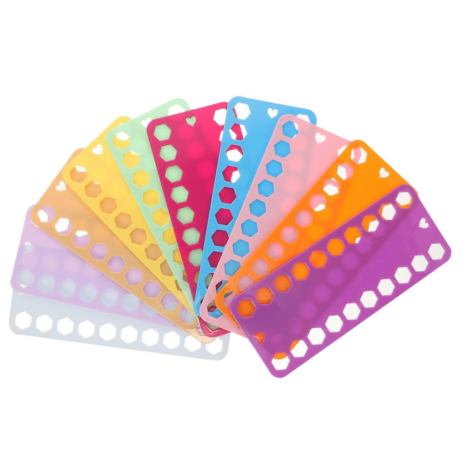 Cross Stitch Thread Holder Plastic Sewing Thread Organizer for 10Pcs Floss Bobbin