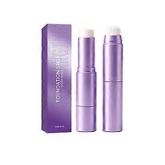 2pcs Foundation Stick, Ivory, 2-in-1, For Natural & Flawless Base Makeup