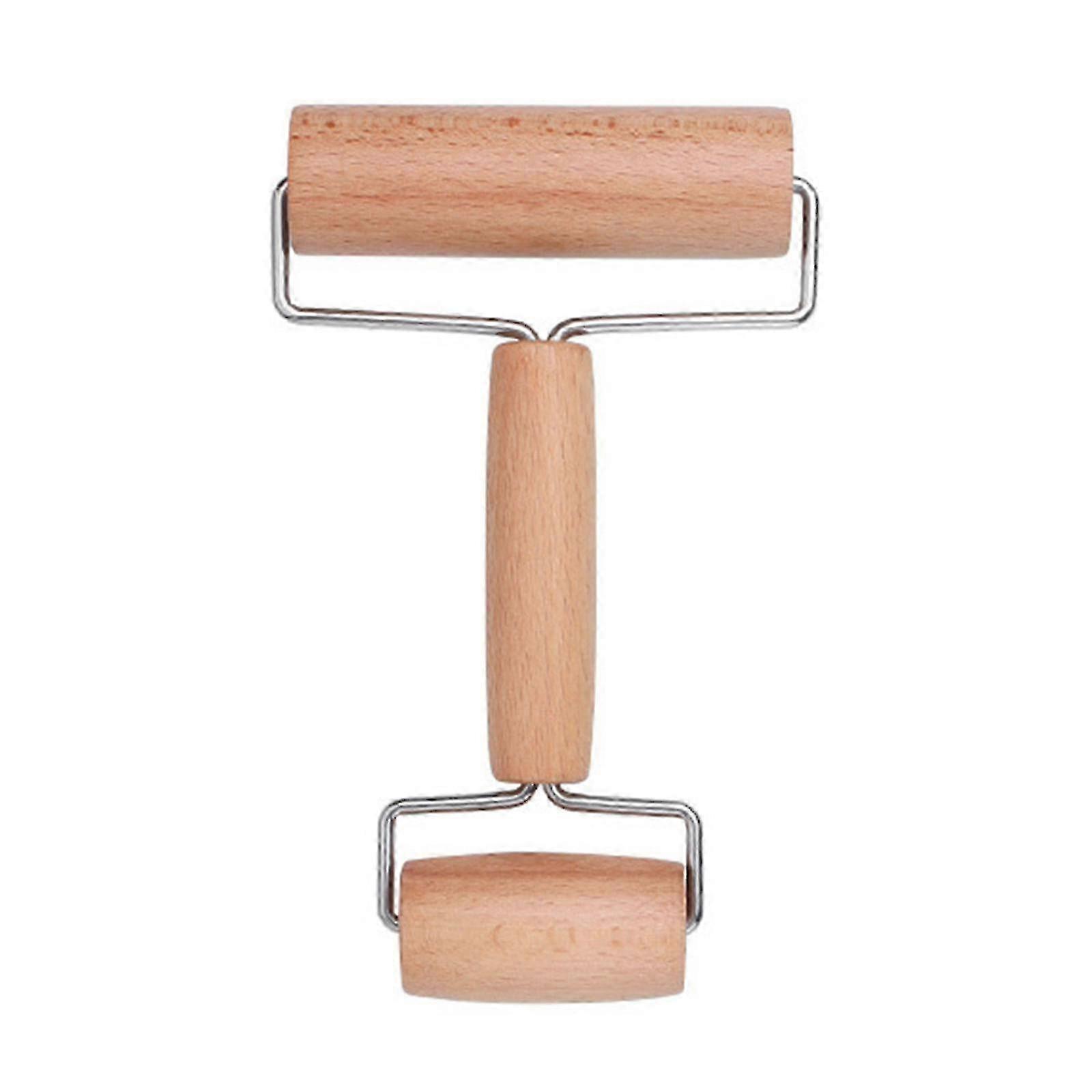 Solid Beechwood Rolling Pin Easy Clean
