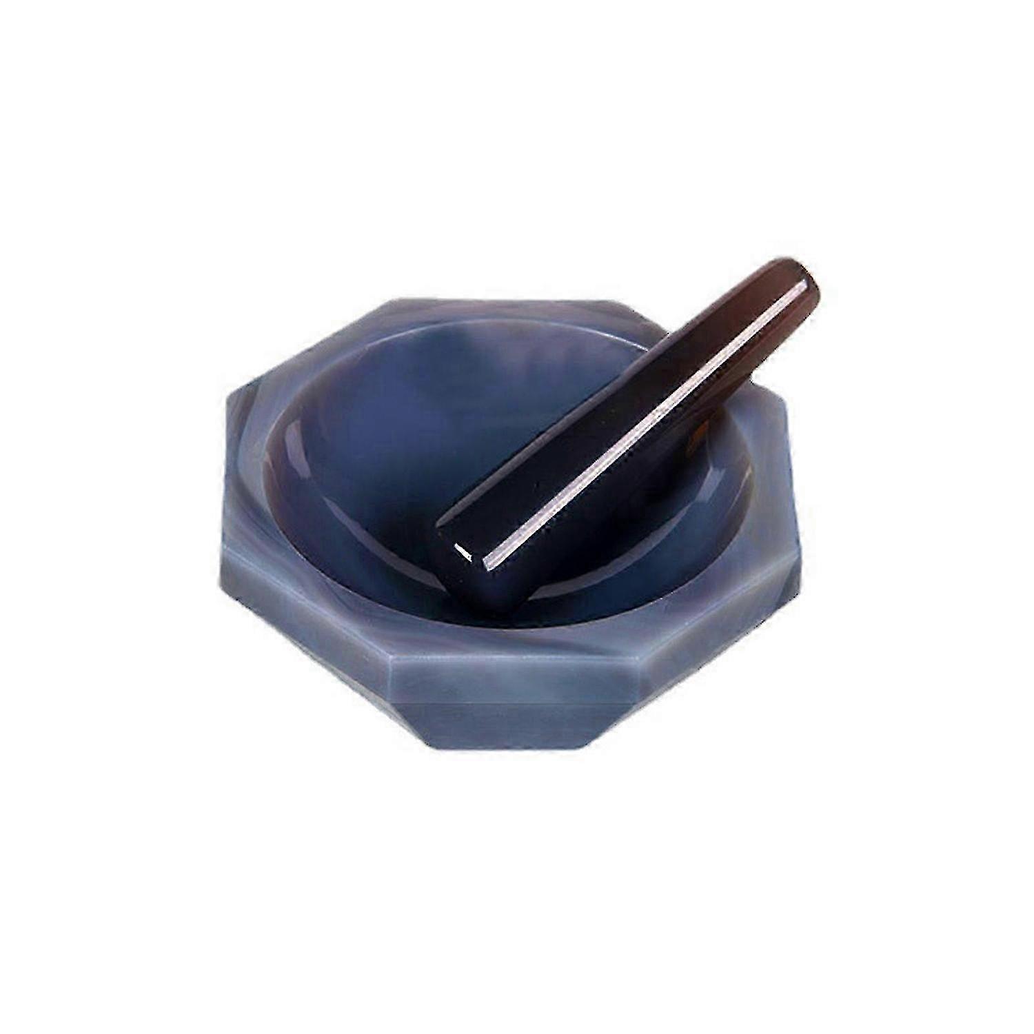 Solid Brazilian Agate Grinding Set