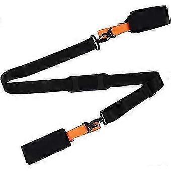 Ski Accessories Adjustable Ski Strap and Pole Carrier Cushioned for Skiing Adults Teens