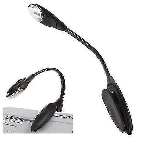 Portable LED Book Light Clamp