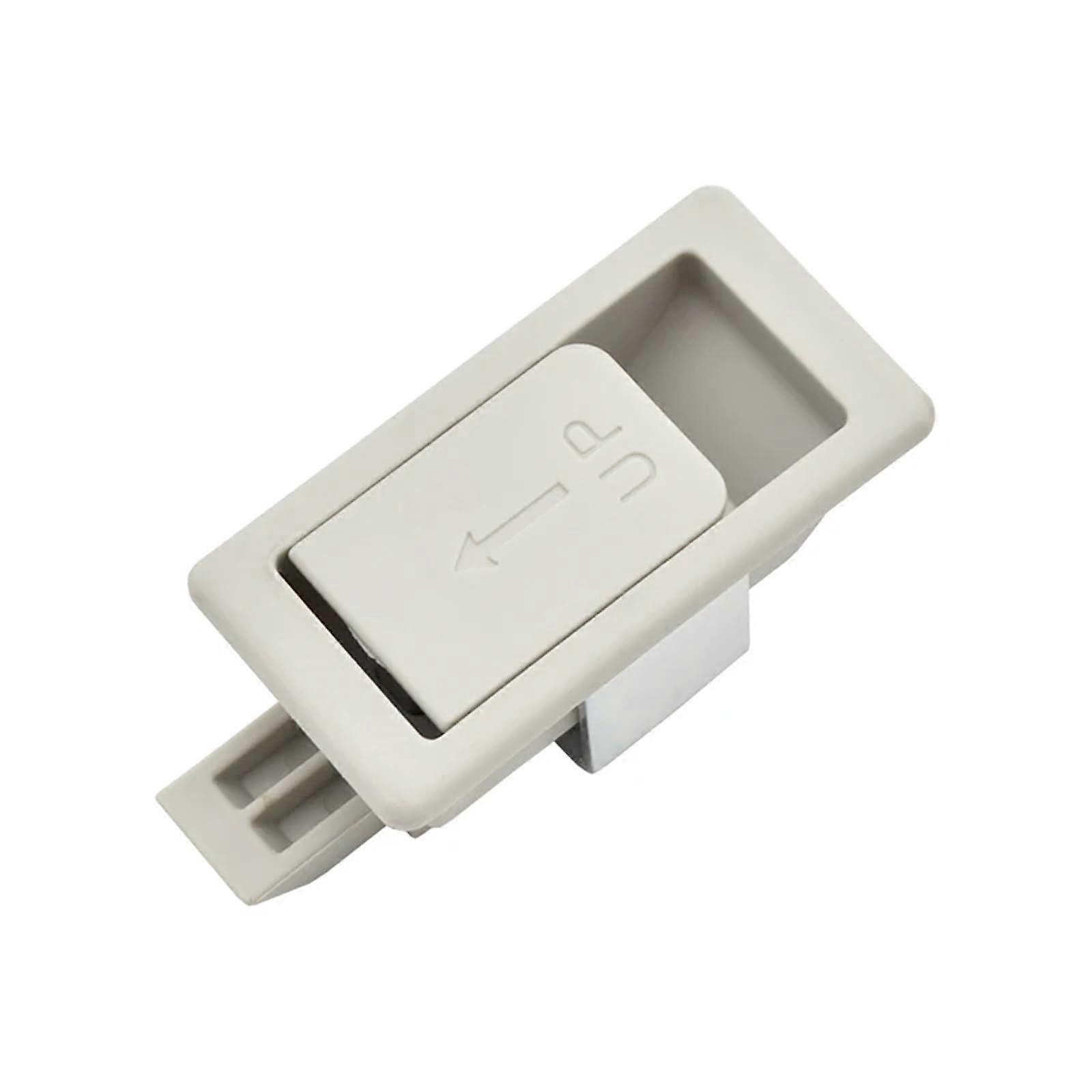 Industrial Cabinet Latch Lock Keyless Flush Inline Design for Electrical Panel 1Pcs Beige