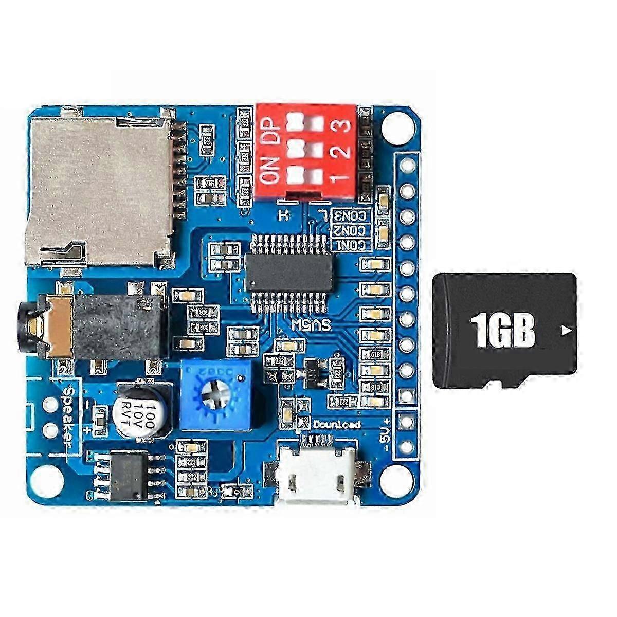 MP3 Playback Board with 1GB Storage