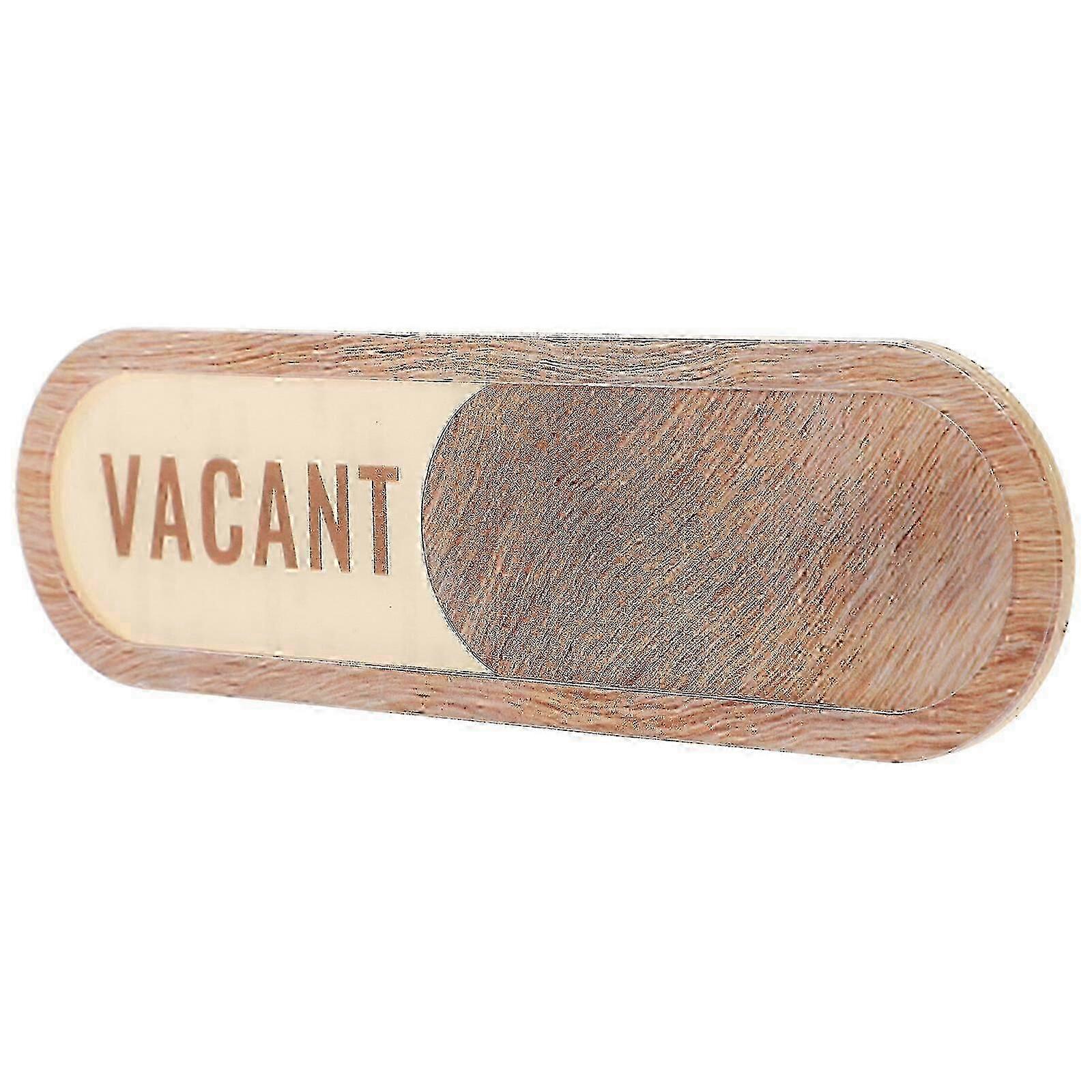 Dual-Message Acrylic Door Indicator