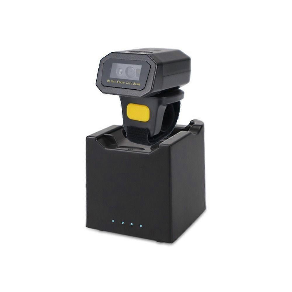 Ring Barcode Scanner YJ6602 with Battery for Logistics Inventory Tasks