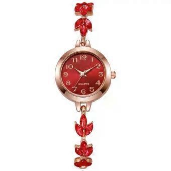Women's Rhinestone Bracelet Watch, Elegant Quartz Wristwatch with Sparkling Crystal Dial, 27cm Alloy Band for Girls Gift
