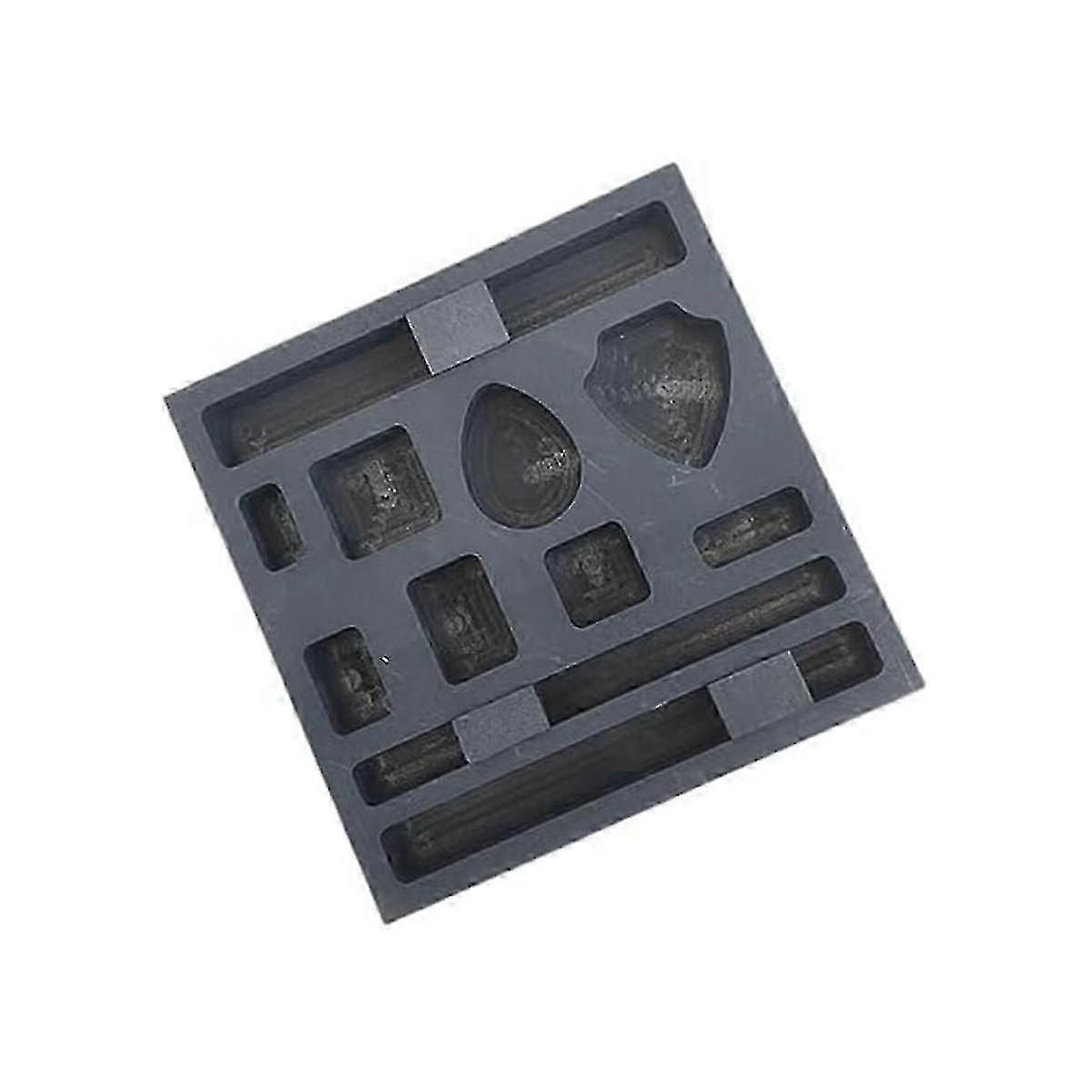 11-Cavity Graphite Casting Mold
