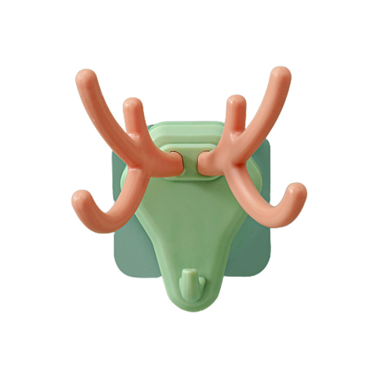 Entryway Decorative Elk Hooks Versatile Multi Purpose Hooks