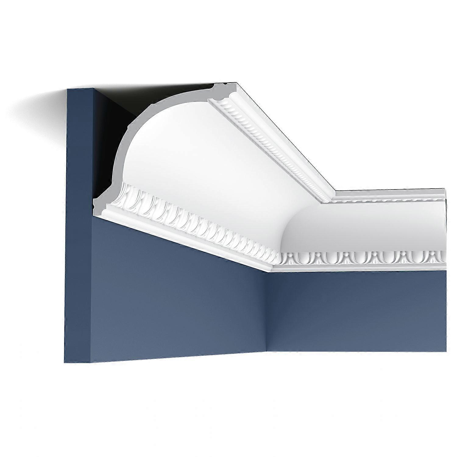 Orac Decor 1 x Cornice moulding C216 LUXXUS white Purotouch® pre-primed lightweight, sturdy, dimensionally stable