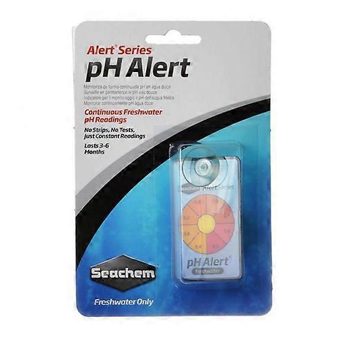 Seachem 淡水 pH 值警报,pH 测试套件(持续 3-6 个月)(1 件装)