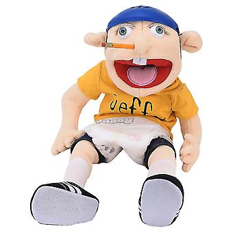 60cm Jeffy Puppe Jeffy Handpuppe Cartoon Plüsch Spielzeug Stoffpuppe Kinder Geschenk 2023 Neu