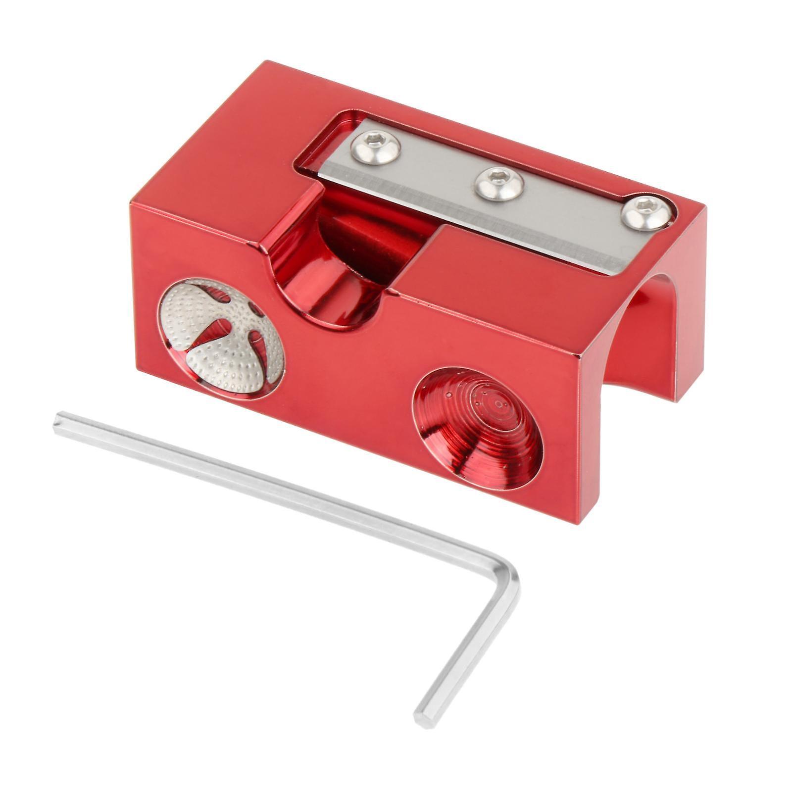 Pool Queue Tip Repair Tool Langlebig Praktisch Multifunktions Tip Repair Shaper Rot