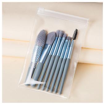 8pcs Portable Mini Makeup Brush Set Professional Short Handle Makeup Brush