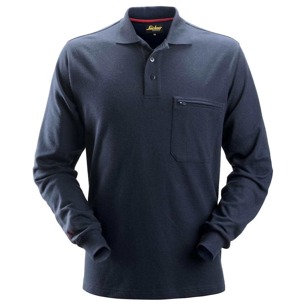 Snickers 2660 Protecwork Long Sleeve Polo Shirt