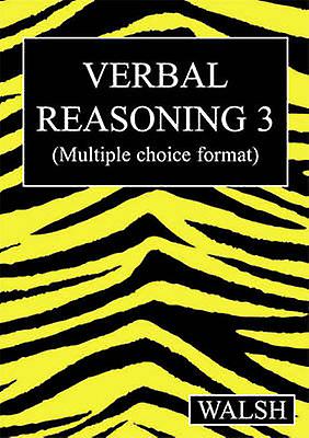 Verbal Reasoning 3 - Barbara Walsh - Educational: General studies study skills general - bumblebee - Paperback