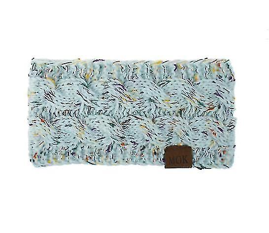 סרטי חורף לנשים צמר, מחממי אוזניים לנשים סרט ראש סרוג פליז עבה מרופד, חורף חם אוזניים