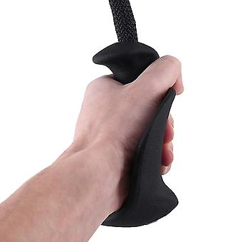 Corda de tríceps ergonômico puxa para baixo com aderência de borracha natural anti-escorregadia para mais fibras musculares-corda de ginástica para empurrar para baixo