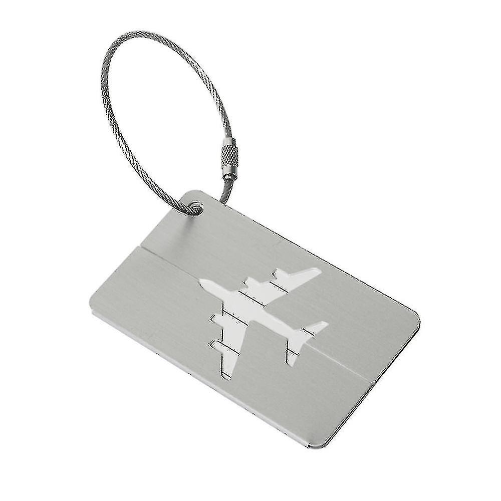12 Tabletsluggage Tags Hardware Suitcase Labels Name Address Id Baggage Tags