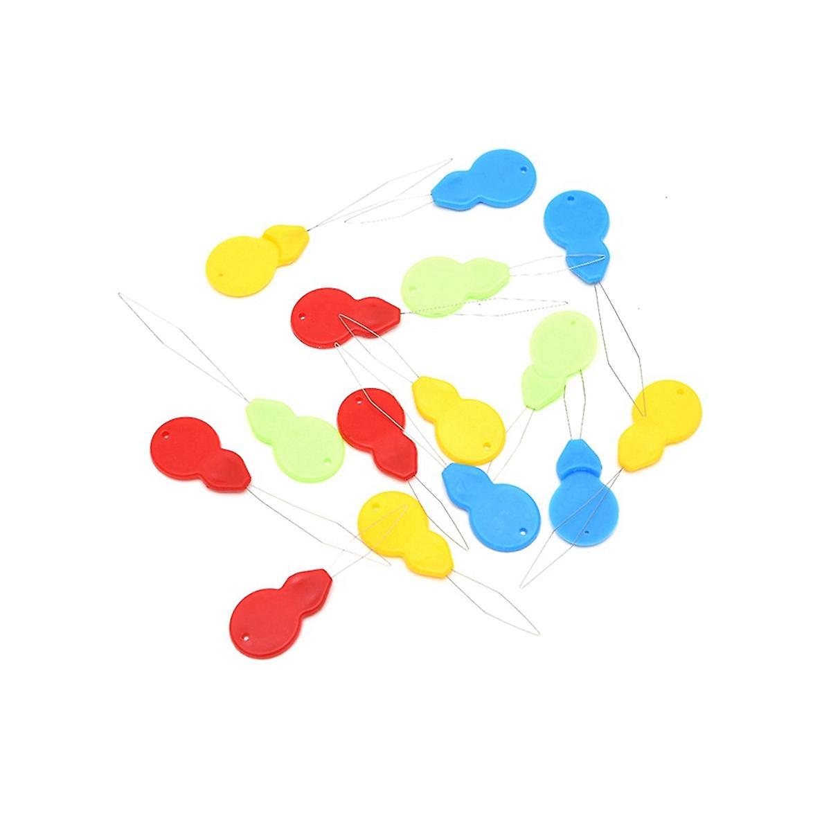 200Pcs Threading Tools Colorful Plastic Tail Threaders Thread Guide Sewing Machine DIY Embroidery T