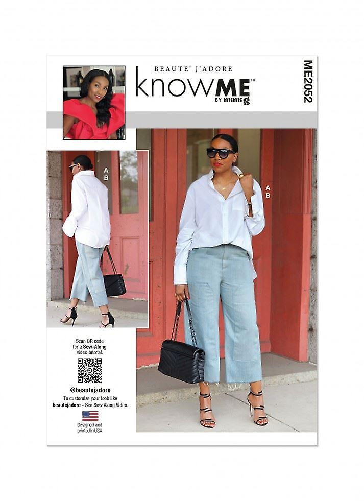 Know Me Paper Sewing Pattern 2052