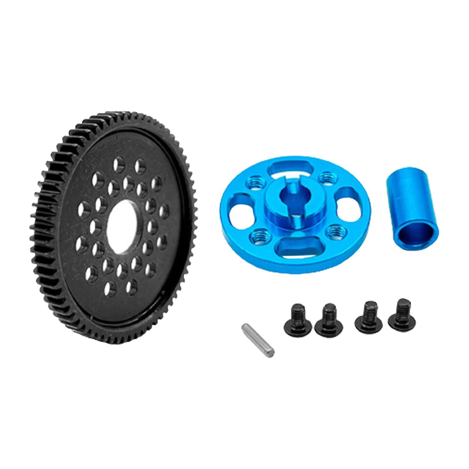 Maßstab 1:10 Ersatzteile RC High Speed Getriebe Set für TT 02 Crawler RC Hobby Car 68T Aluminium Kit