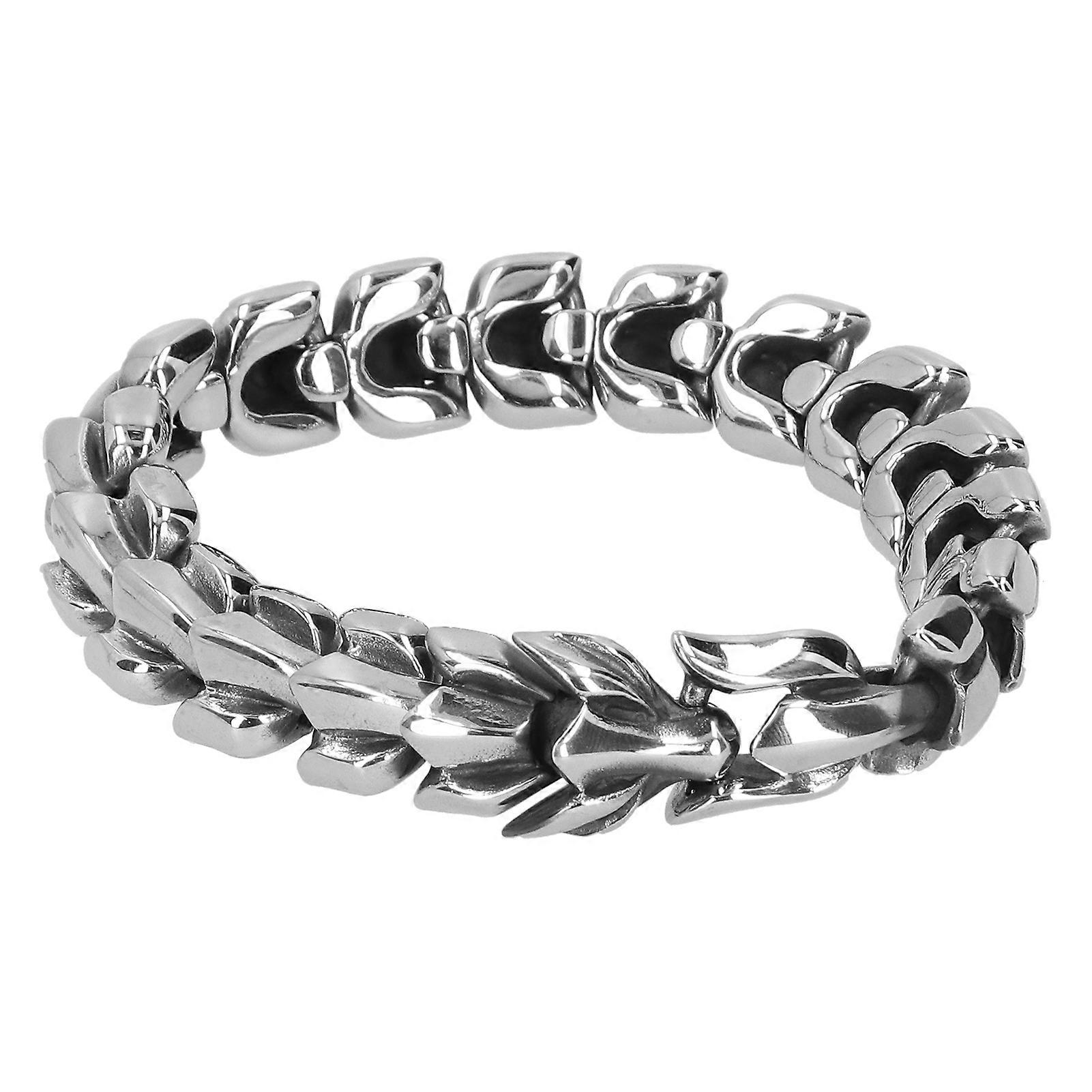 Keel Chain Link Bracelet - Punk Style Titanium Steel Wristband for Men