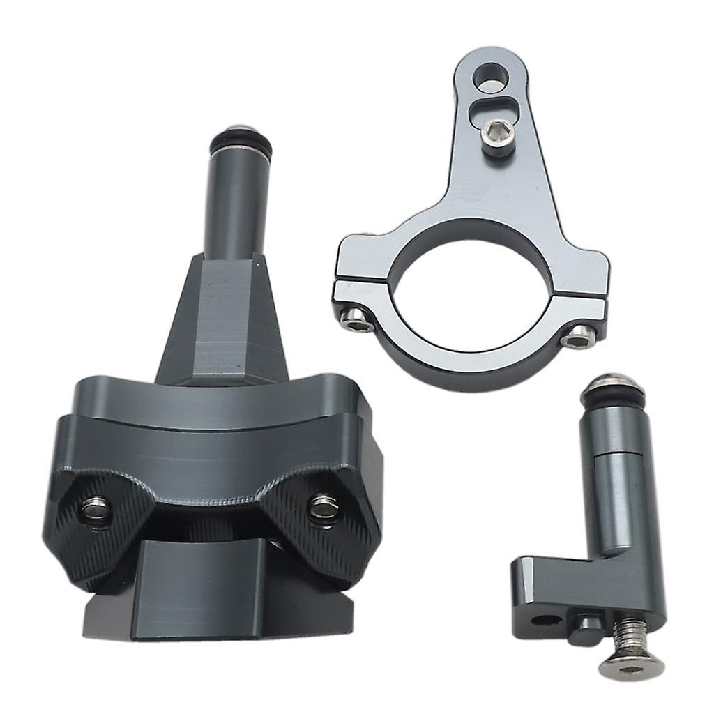 Steering Damper Stabilizer Bracket Mounting for Kawasaki 400 17-19 Black