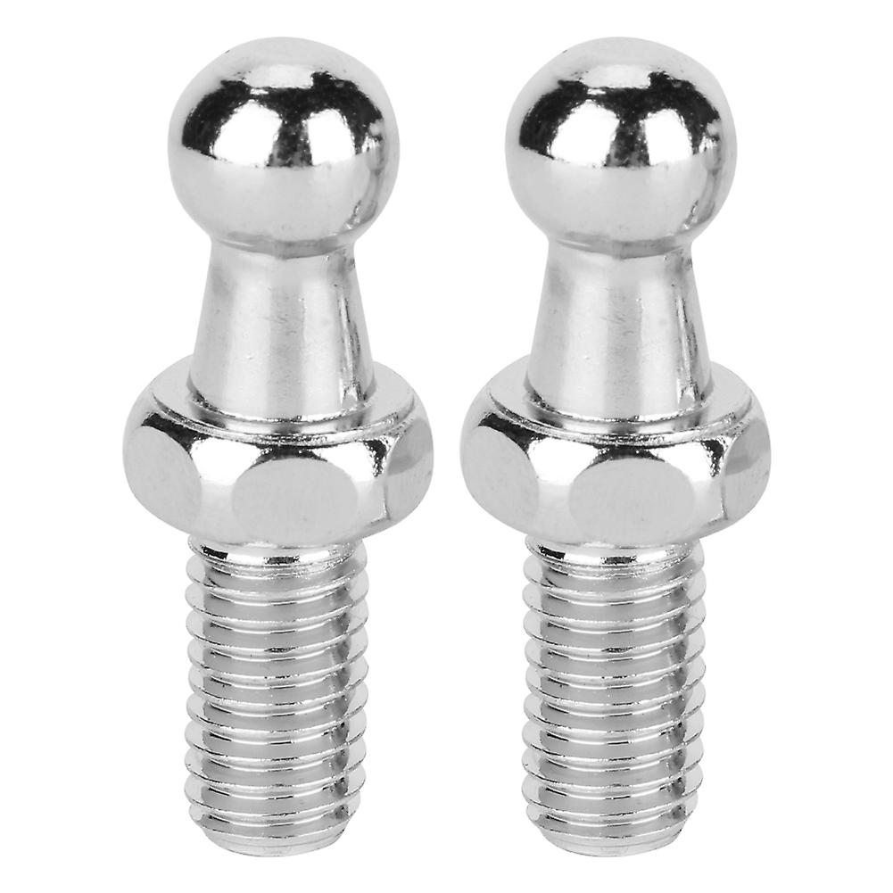 2Pcs M8 CNC Aluminum Alloy Ball Stud Bolts for Gas Struts Ball End Bonnet Replacement Durable Precision