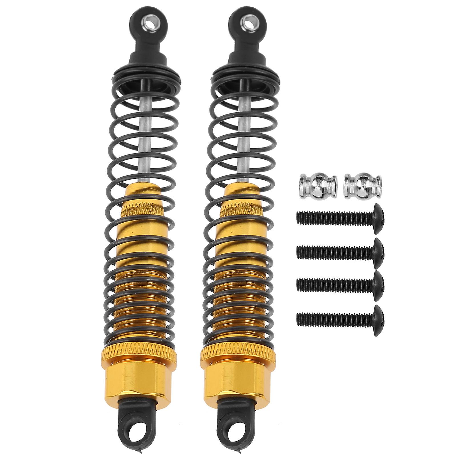 2Pcs 108mm RC Metal Shock Absorber Damper for TRAXXAS SLASH 2WD RC Car Upgrade PartsGolden